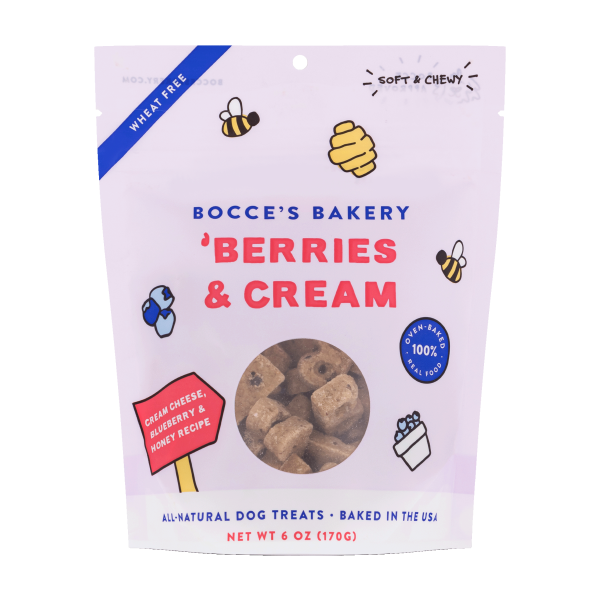 Bocce's Bakery Berries & Cream Soft & Chewy 6oz