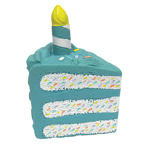 Foufou Birthday Cake Chew Toy Blue