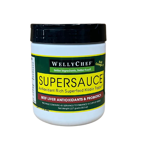 Welly Tails Super Sauce Beef Liver & Krill Kibble Topper 227g