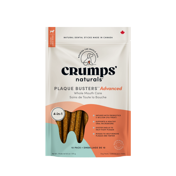 Crumps Plaque Busters Advanced w/ Probiotics 10pk