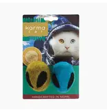 Dharma Dog Karma Cat Alien Head 2pk