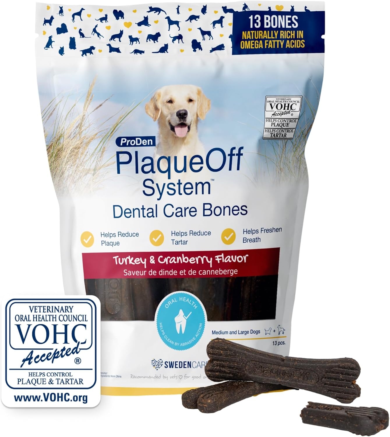 Plaque Off Plaque Off Dental Bones 17oz