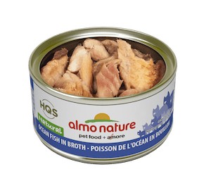 Almo Almo Ocean Fish in Broth 70g