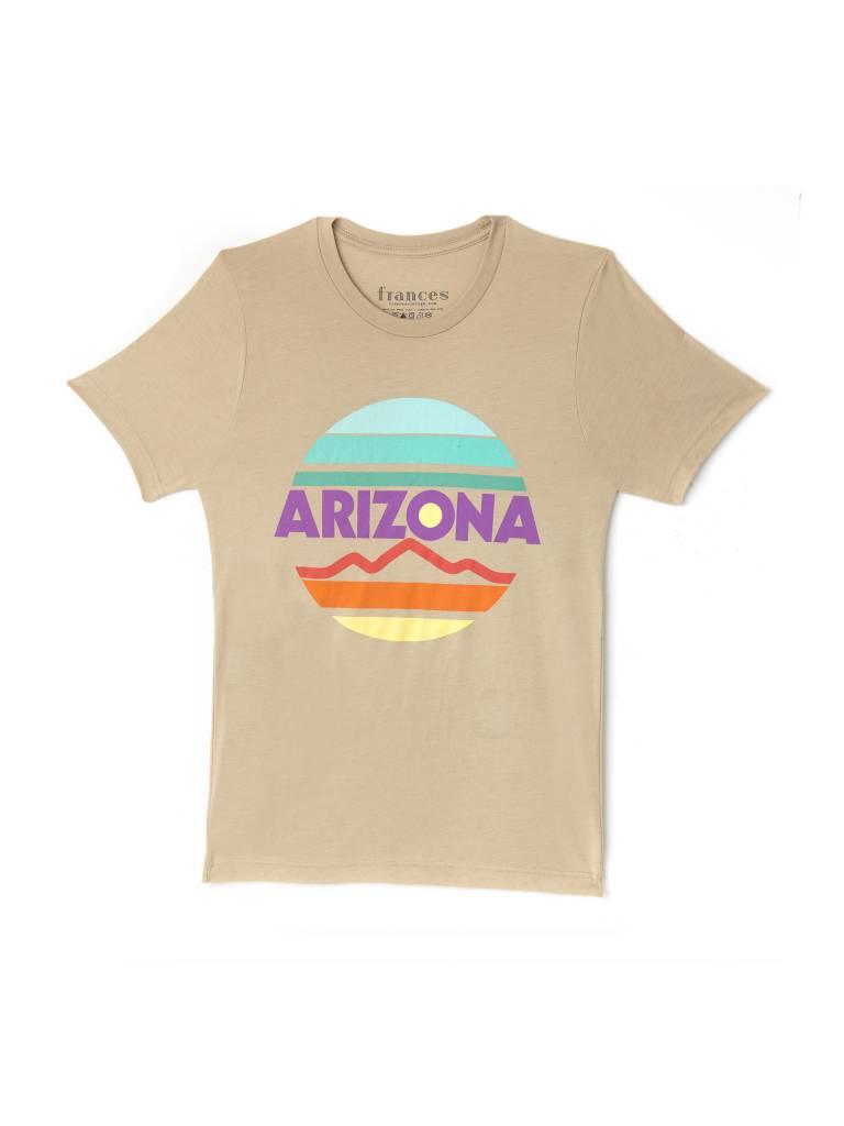 AZ Circle Tee, Tan