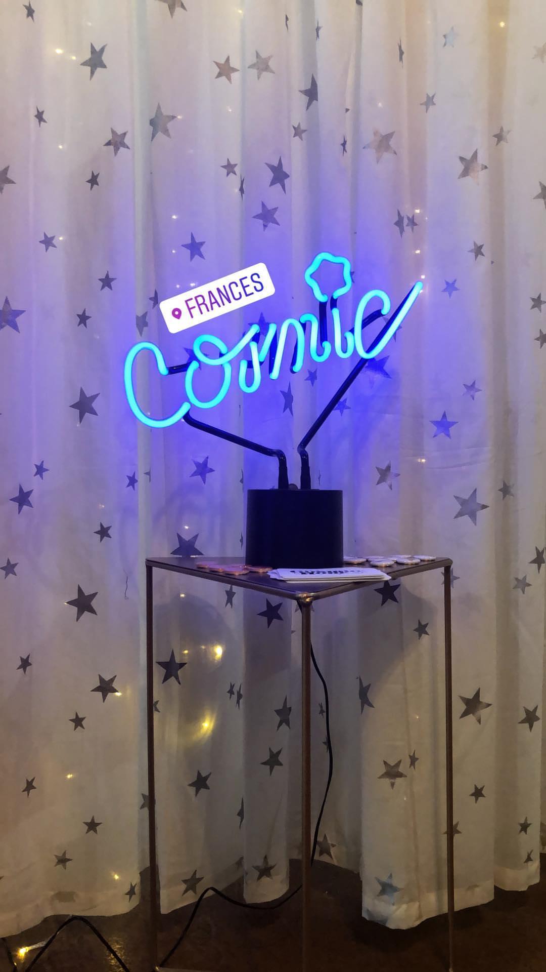 Cosmic Hour's set up at Frances boutique in Phoenix, AZ 