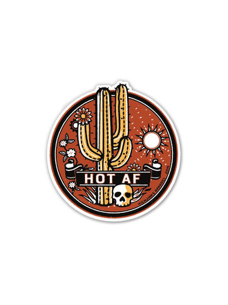 Hot AF Sticker