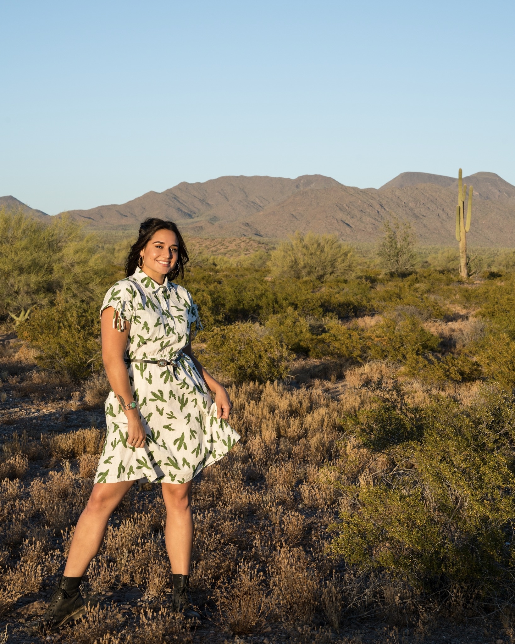 cactus print clothing cacti print dress frances boutique clothing