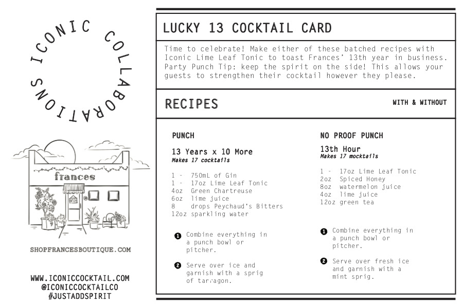 Exclusive Lucky 13 Cocktail from Iconic Cocktail Company