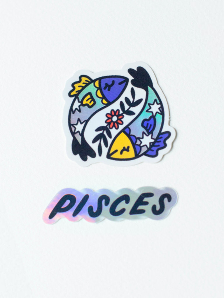 Holographic Astrology Stickers