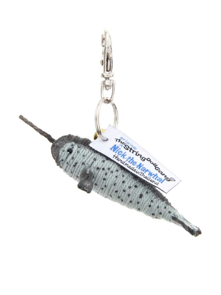 Nick the Narwhal String Doll