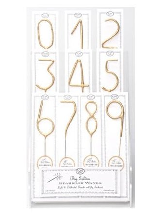 Big Golden Sparkle Numbers Big Golden Sparkle Numbers