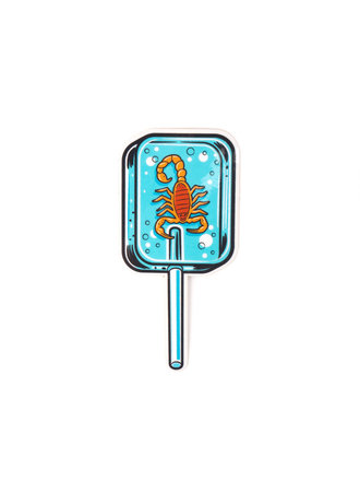 Scorpion Sucker Sticker