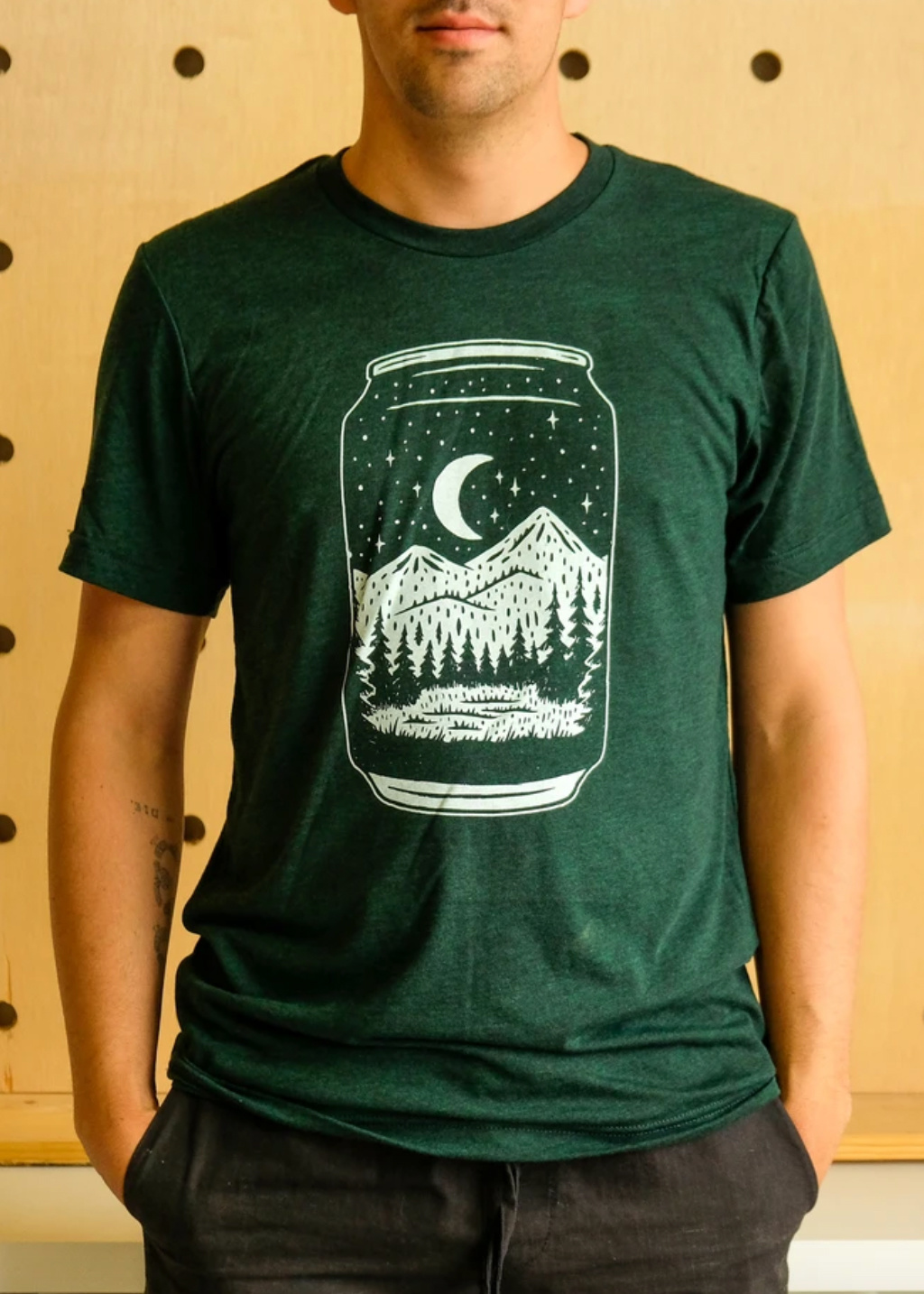 beer can shirt