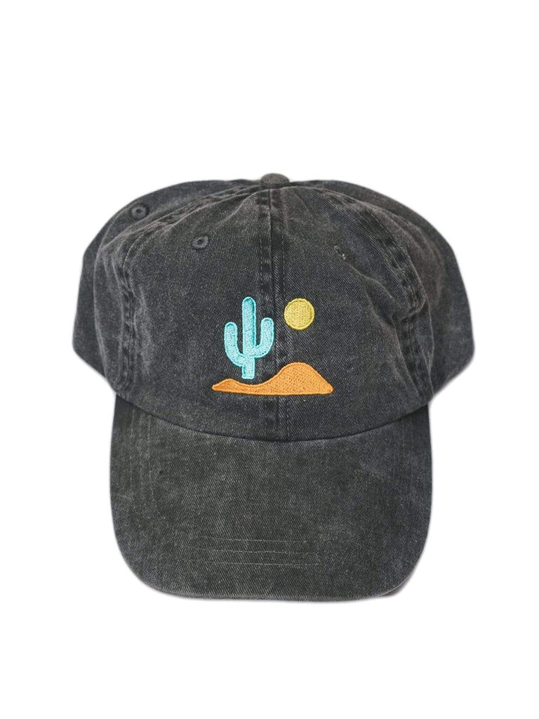 Lone Cactus Hat, Faded Black