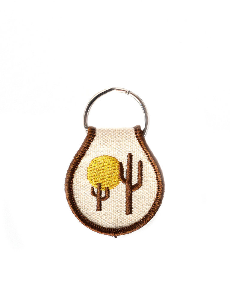Desert Vibes Patch Keychain