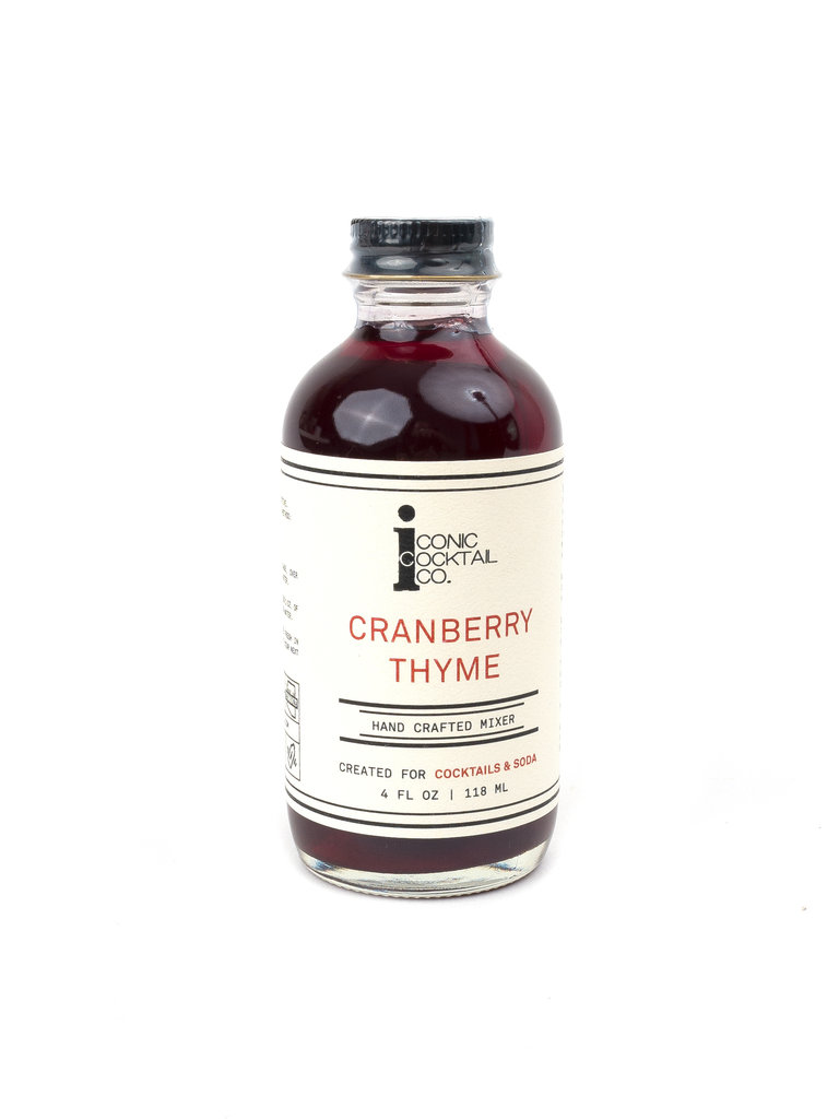 4 oz. Cranberry Thyme Mixer