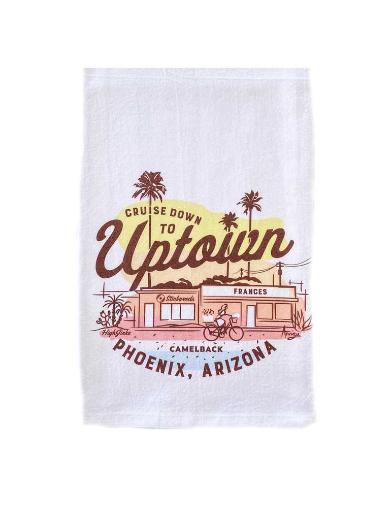 Uptown Phoenix Bar Towel