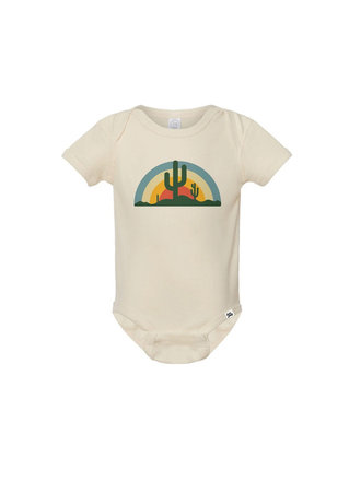 Desert Sun Rays Onesie Desert Sun Rays Onesie