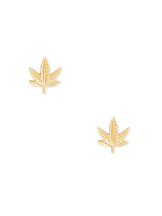 Cannabis Leaf Earrings Cannabis Leaf Earrings