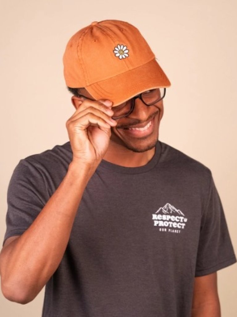 Bloom Dad Hat - Faded Orange