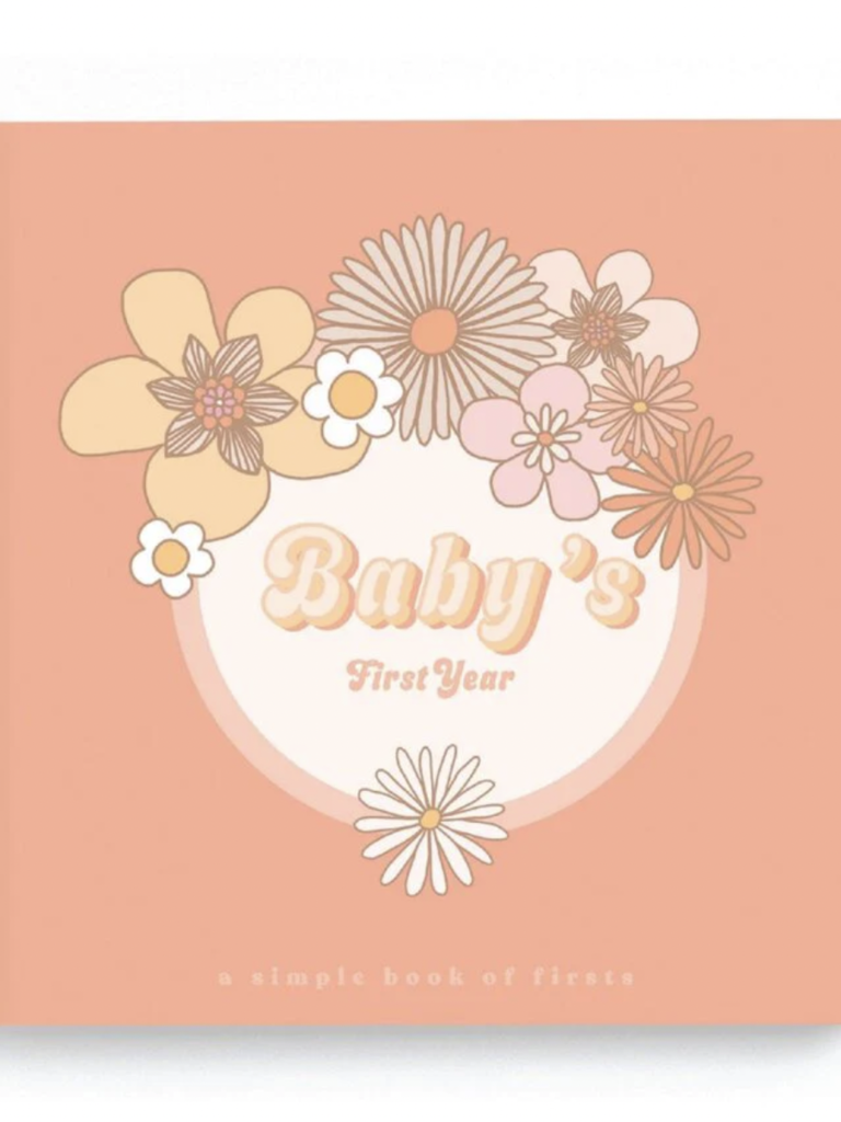 Flower Child Baby Memory Book