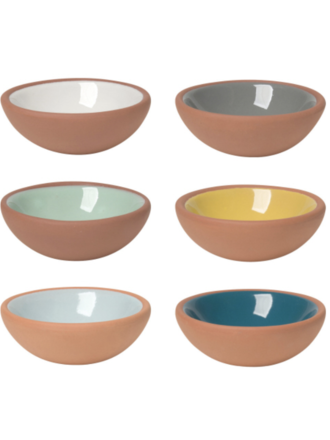 Terracotta Pinch Bowl Set