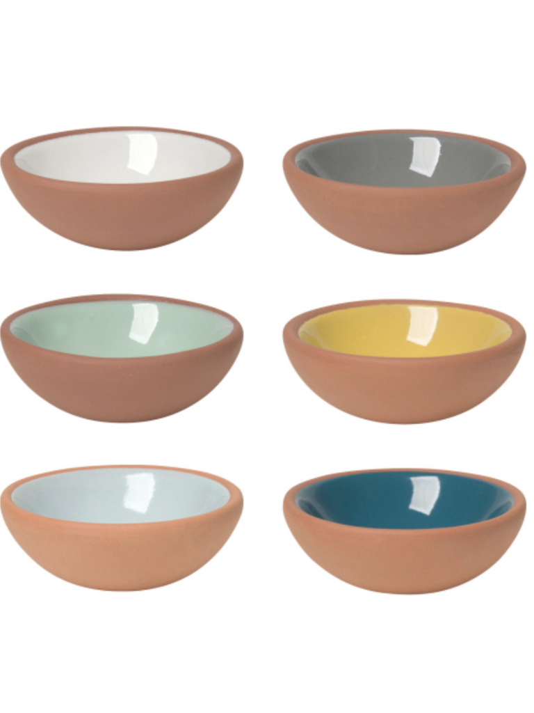 Terracotta Pinch Bowl Set