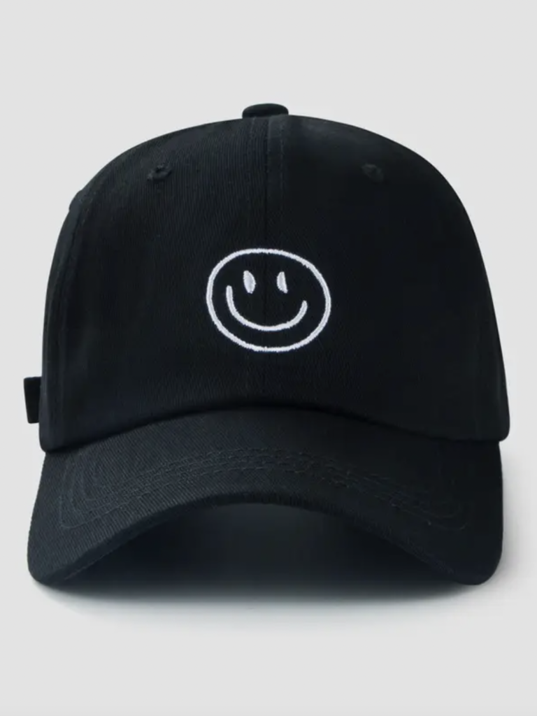 Kids' Smiley Embroidered Baseball Cap