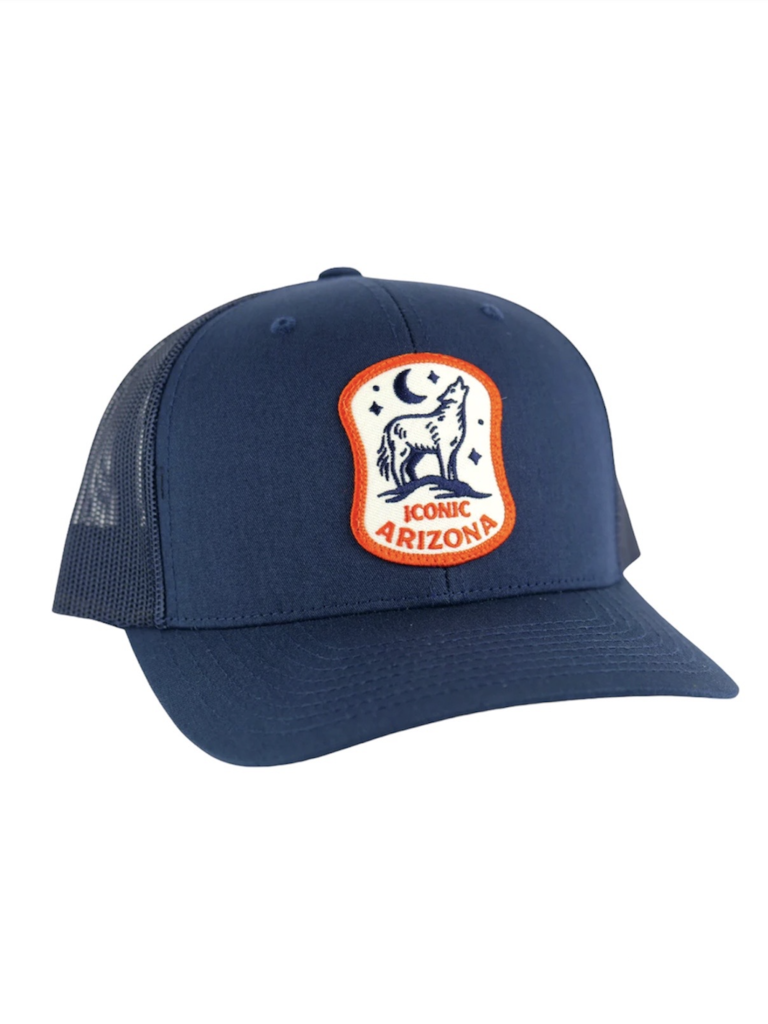 'Yote Curved Trucker Hat - Navy