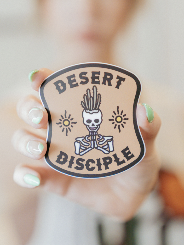 Desert Disciple Sticker