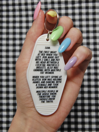 Jersey Shore Key Tag