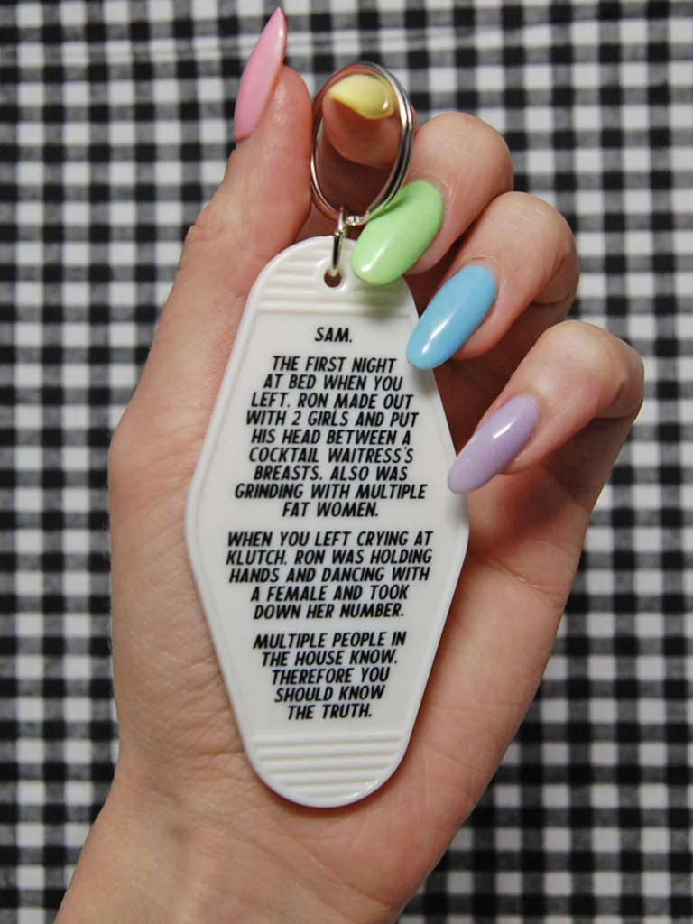 Jersey Shore Key Tag