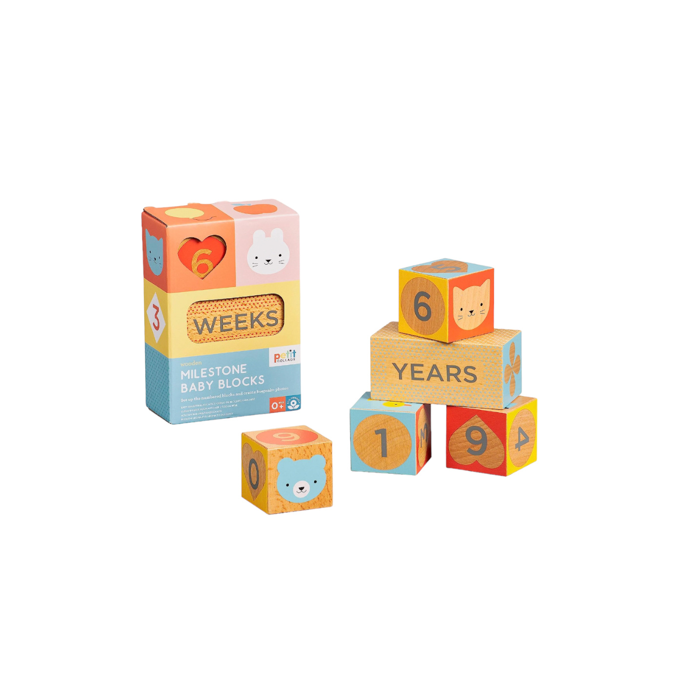 Wooden sale baby blocks