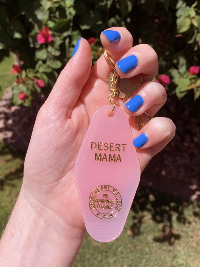 Desert Mama Key Tag
