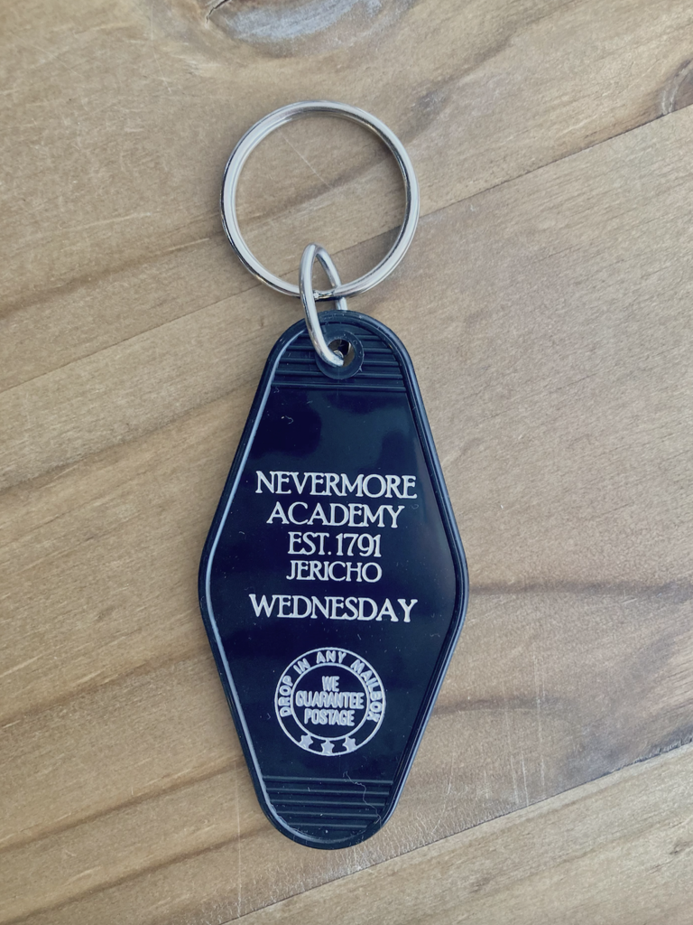 Nevermore Academy Key Tag