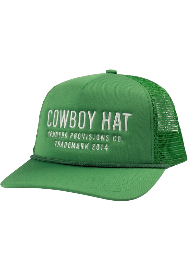 Cowboy Trucker Hat - Green