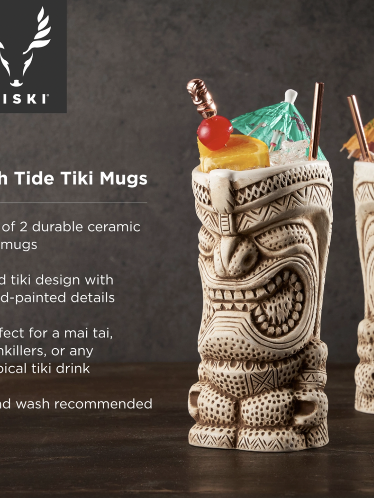 High Tide Tiki Mugs Set