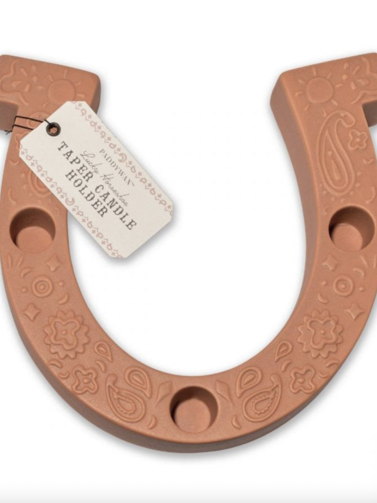 Horseshoe Taper Candle Holder