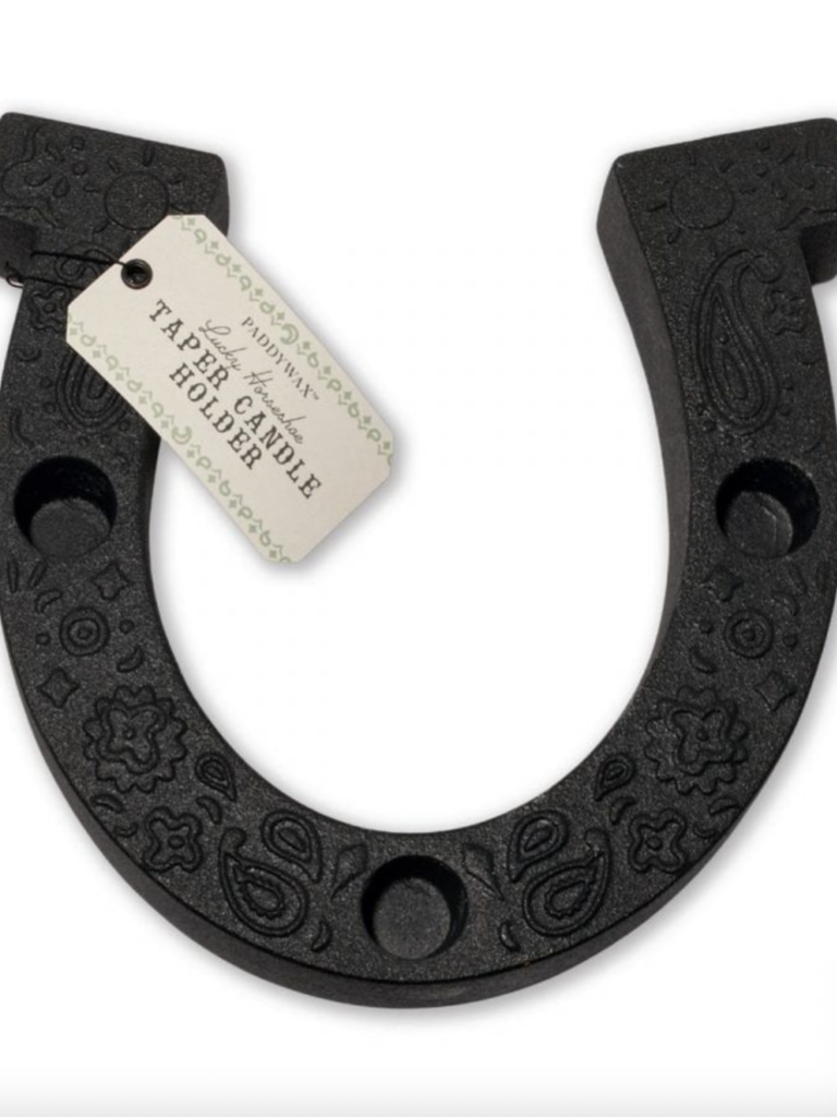 Horseshoe Taper Candle Holder