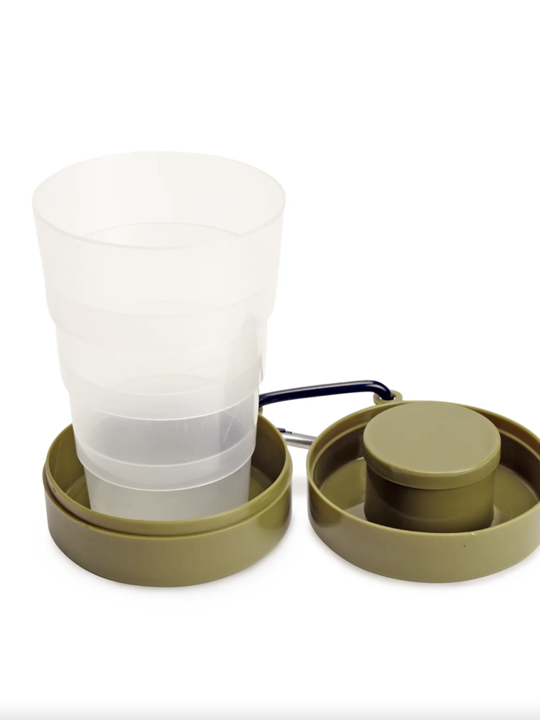 Collapsible Tumbler w/ Pill Compartment