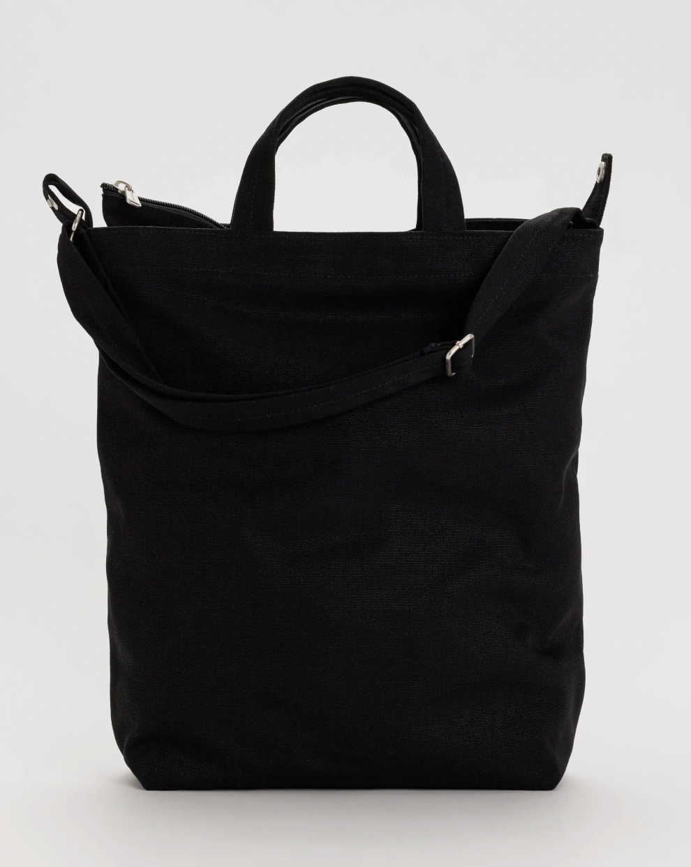 Horizontal Zip Duck Bag : Black - Baggu