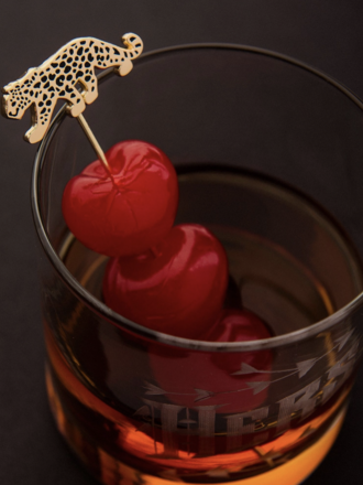 Leopard Cocktail Picks Leopard Cocktail Picks