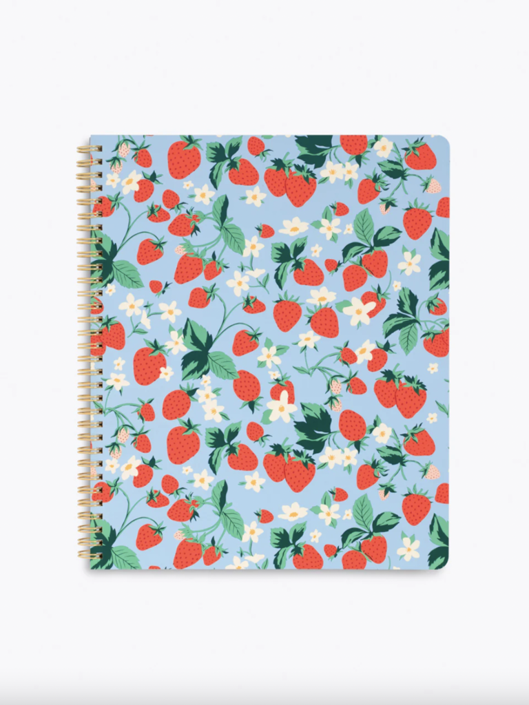 Large Notebook - Strawberry Fields