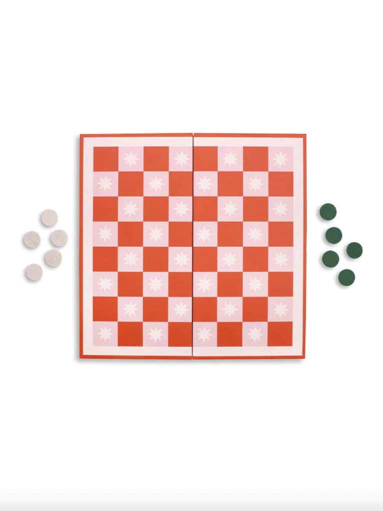 2-in-1 Checkers & Backgammon