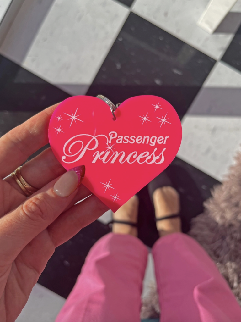 Passenger Princess Heart Keychain