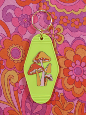 Mushroom Key Tag Mushroom Key Tag
