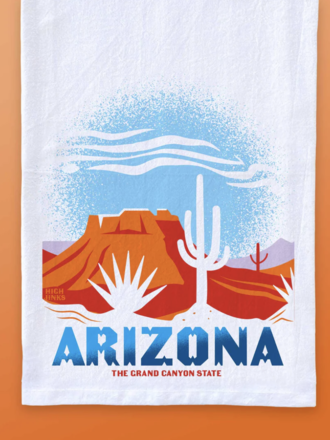 Desert Landscape Bar Towel Desert Landscape Bar Towel