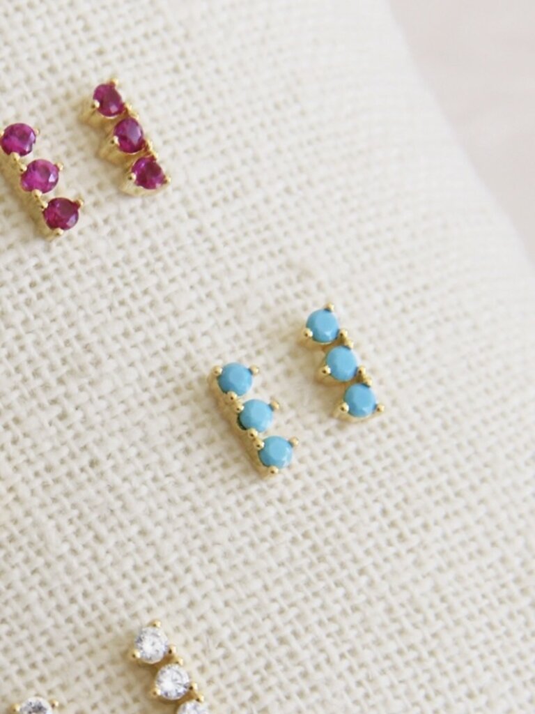 Melody Turquoise Studs