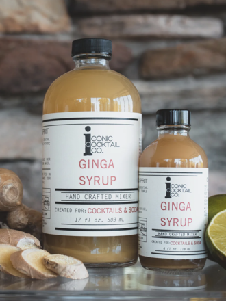 4 oz. Ginga Syrup Mixer 4 oz. Ginga Syrup Mixer