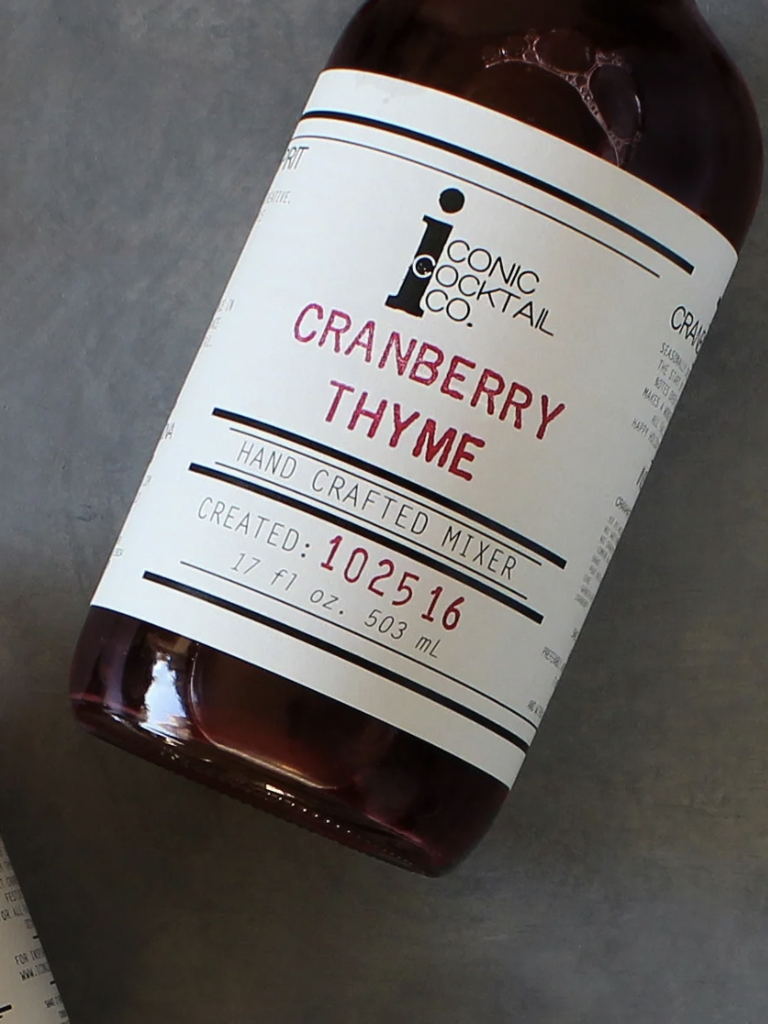 17 oz. Cranberry Thyme Mixer
